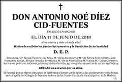 Antonio Noé Díez Cid-Fuentes